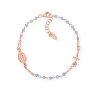 Bracciale Amen Donna Rosari in Argento Cristallo BRO25RCE3 - BRO25RCE3